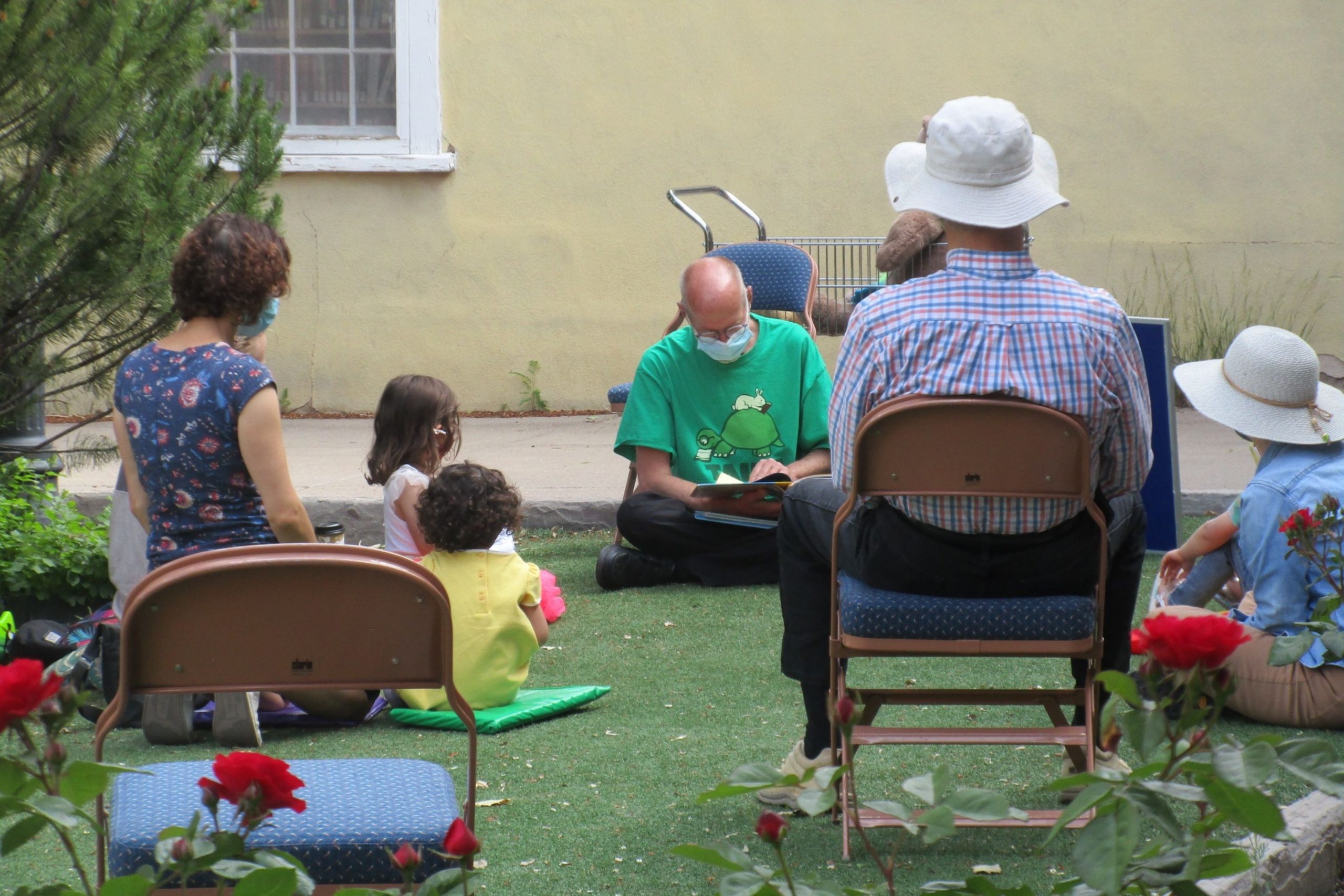 Storytime outside