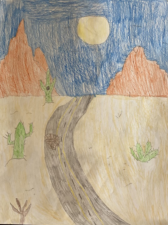 Tumbling Through the Desert (1)