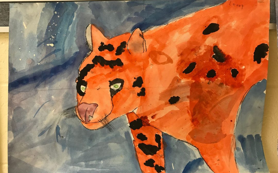 Featured Late Elementary Student Artwork