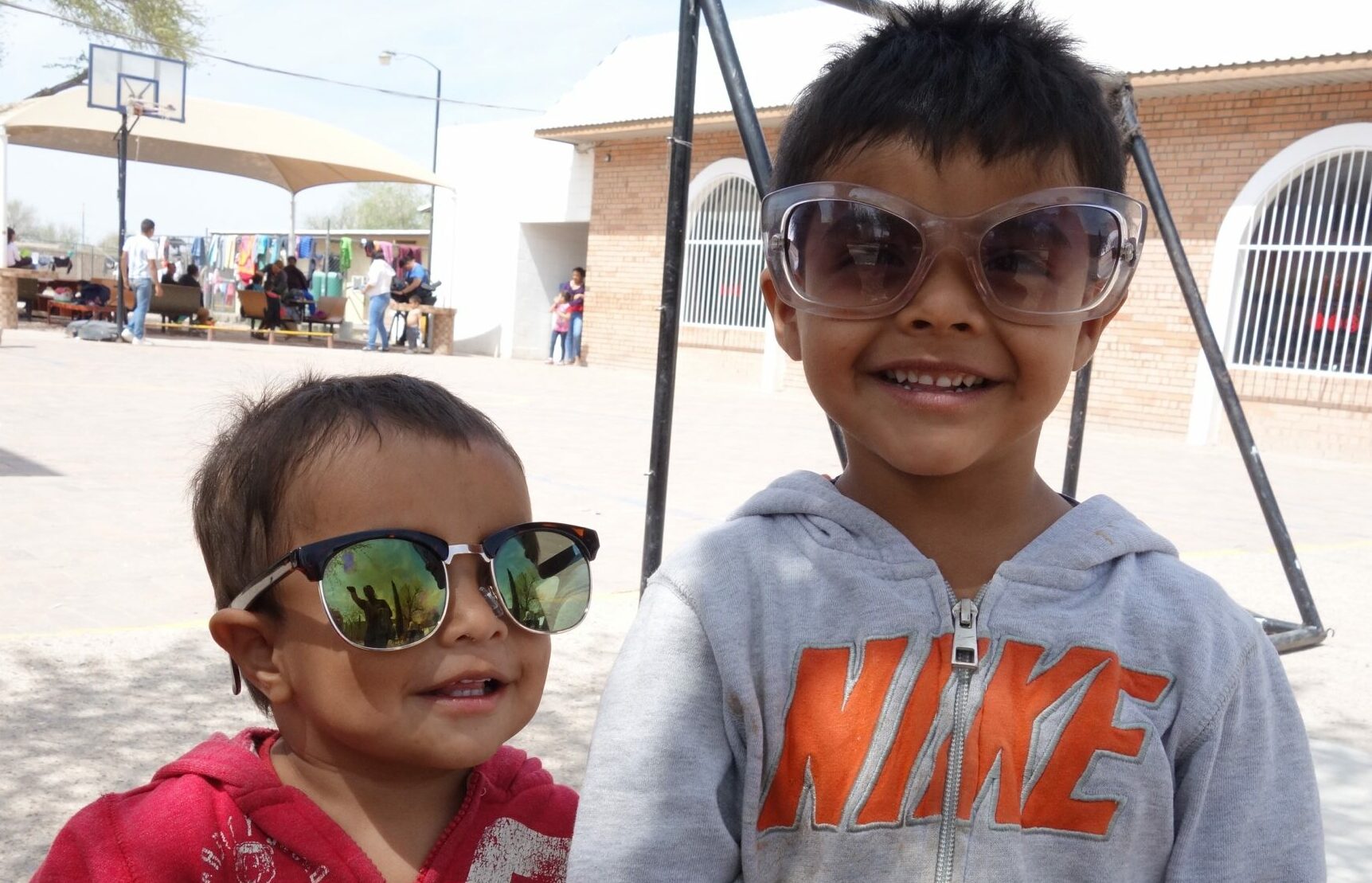 2 - Two Boys at the Border Santuario del Corazon