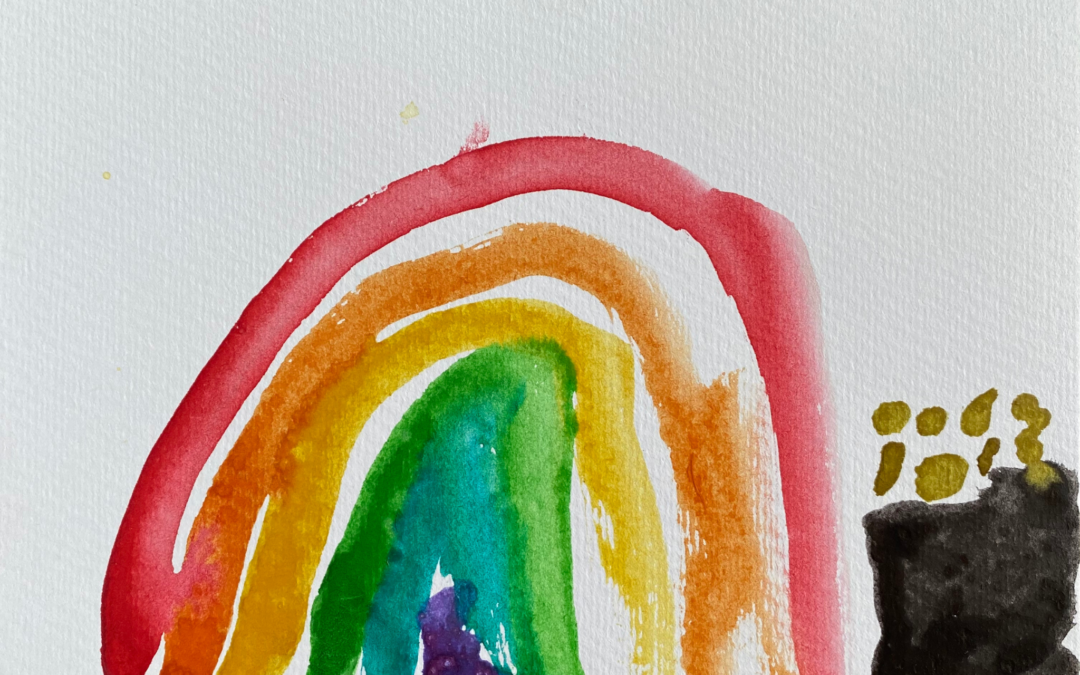 “Rainbow Gold” by Cade