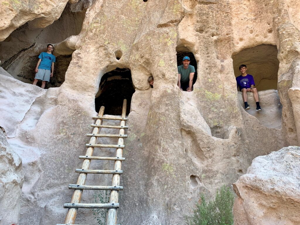 Bandelier 2019 - Credit Sue Mally - Caption Enjoying Bandelier National Monument