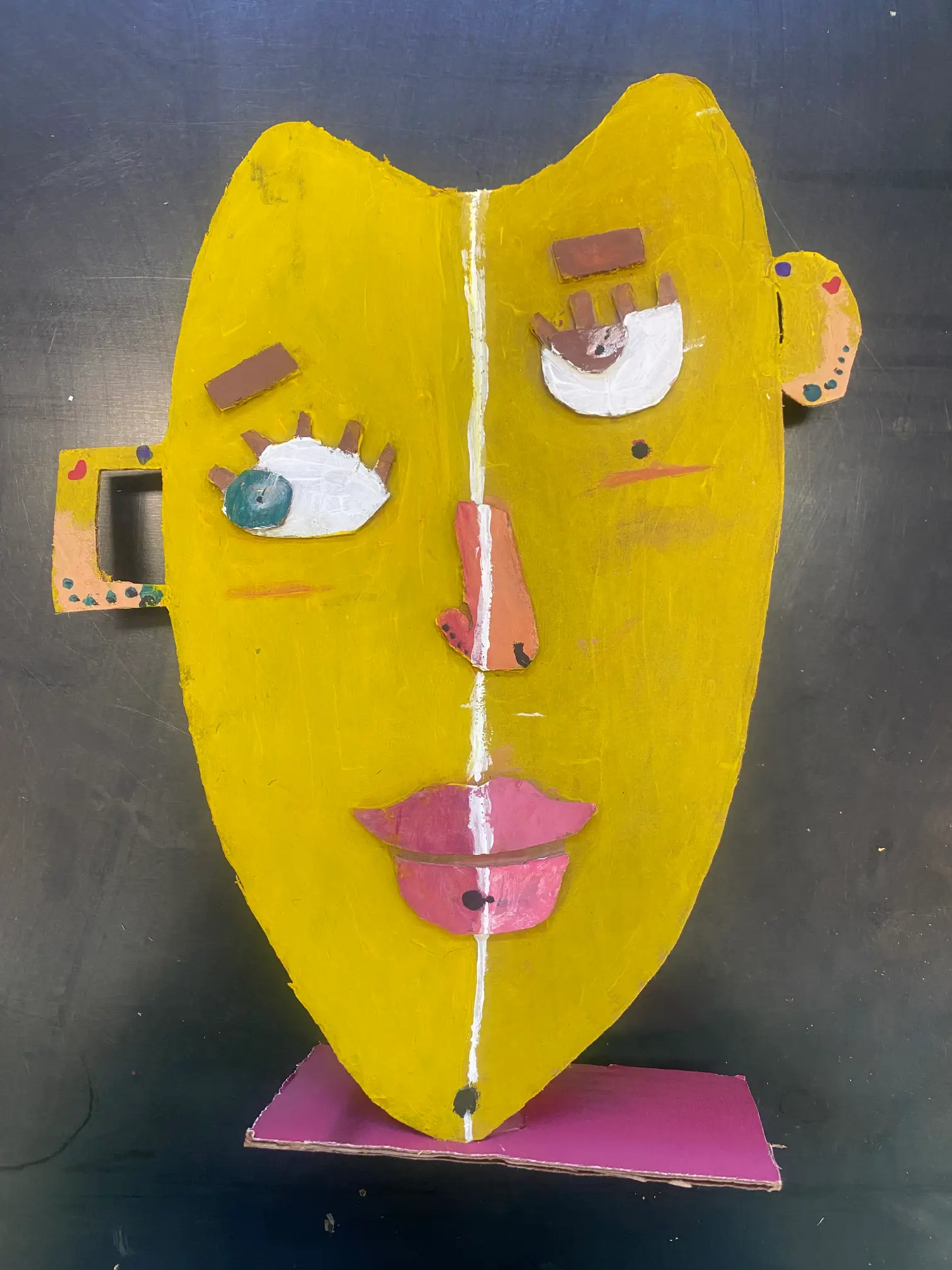 artpiece of face