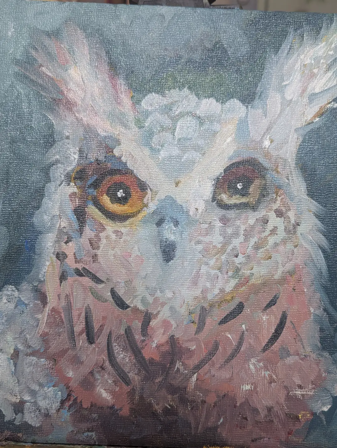 owl painting