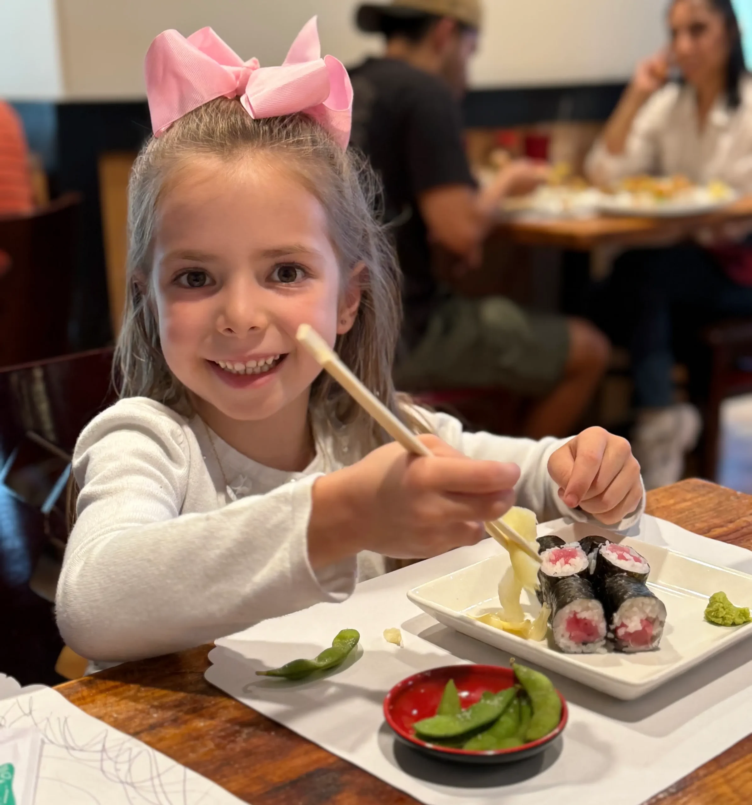 Aviva trying new things