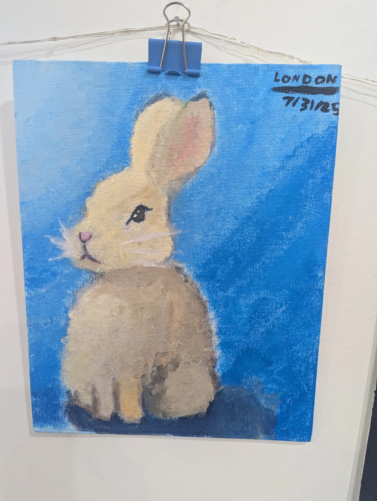 bunny drawing